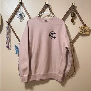 Cozy Days Pink Sweatshirt